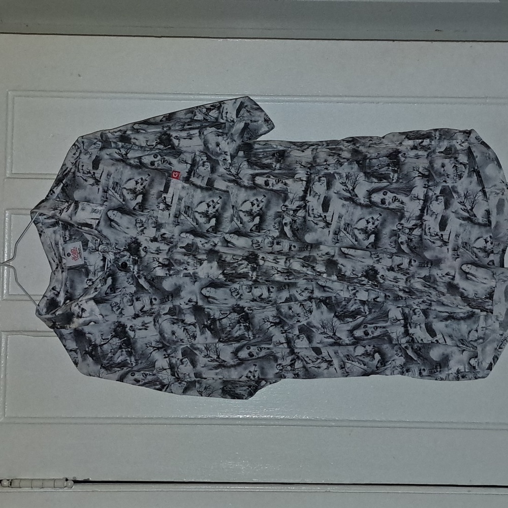 Scary Stories Button Down